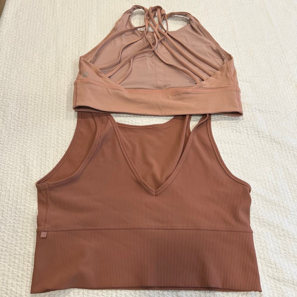 Lululemon bundle of 2 sport bras size 12 women